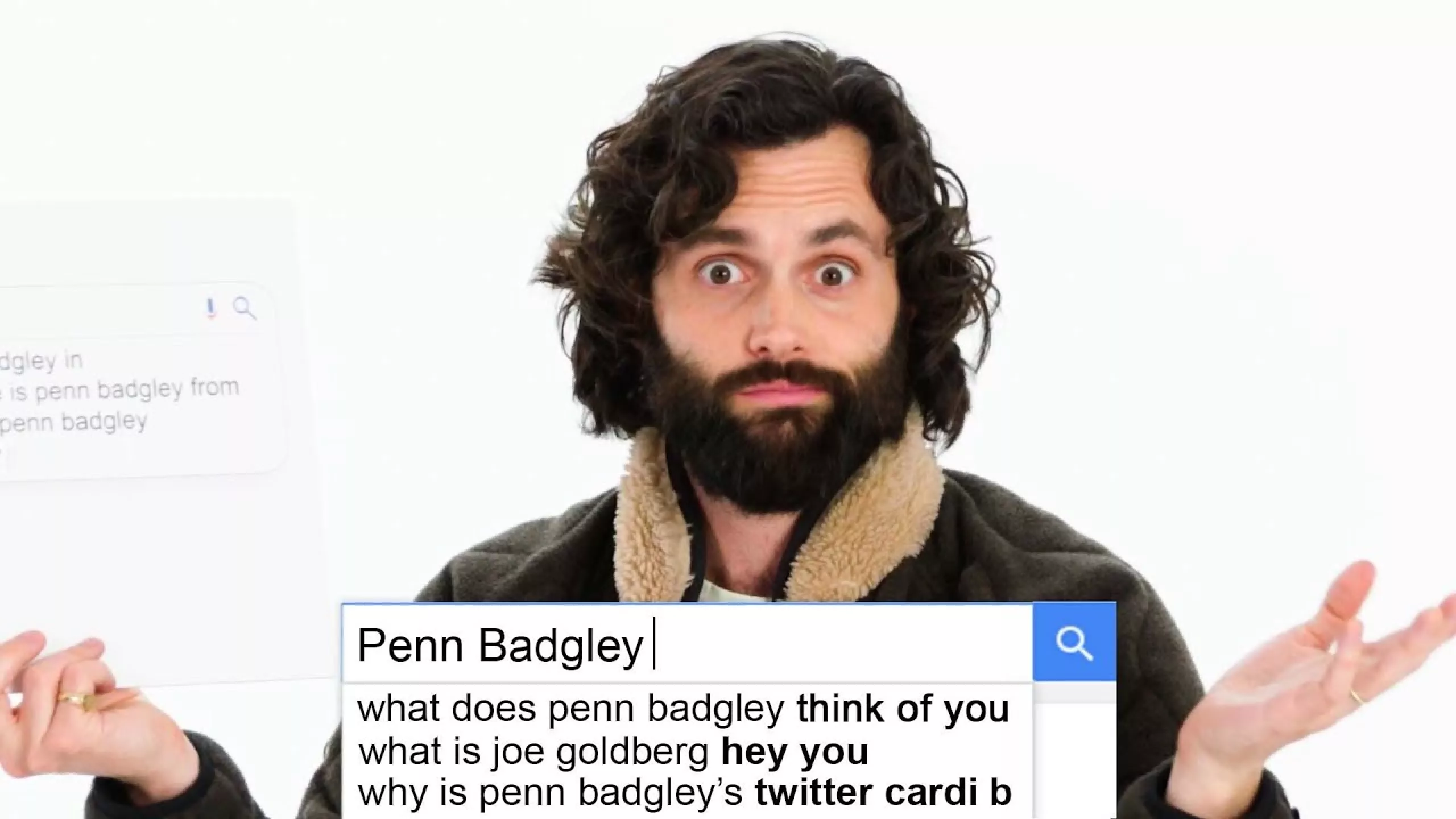 Penn Badgley Answers The Web's Most Searched Questions | WIRED: Clothes ...