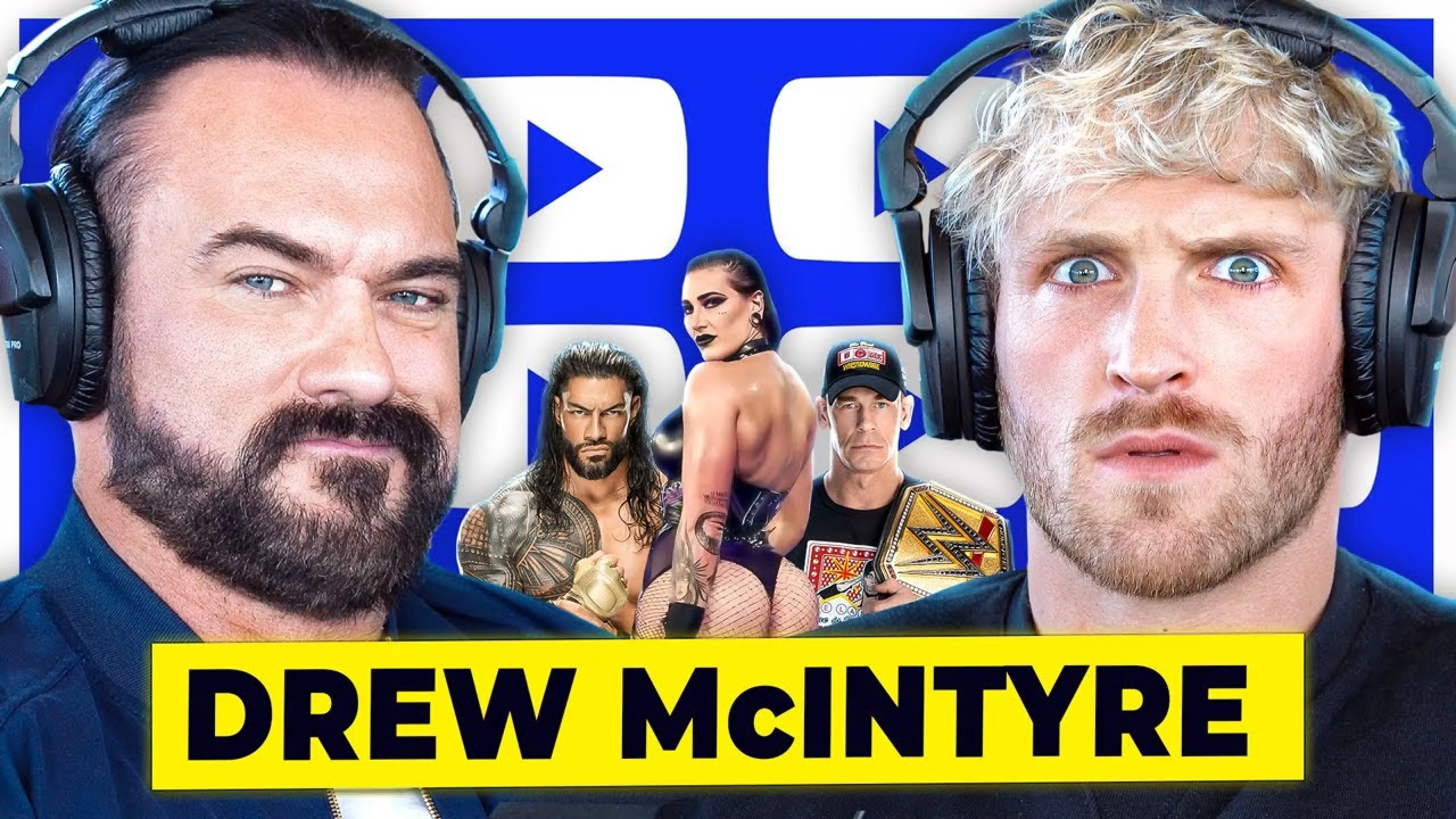 Drew McIntyre On Tag-Team w/ Logan Paul, Hate For Roman Reigns & CM Punk, Vince McMahon VS Triple H