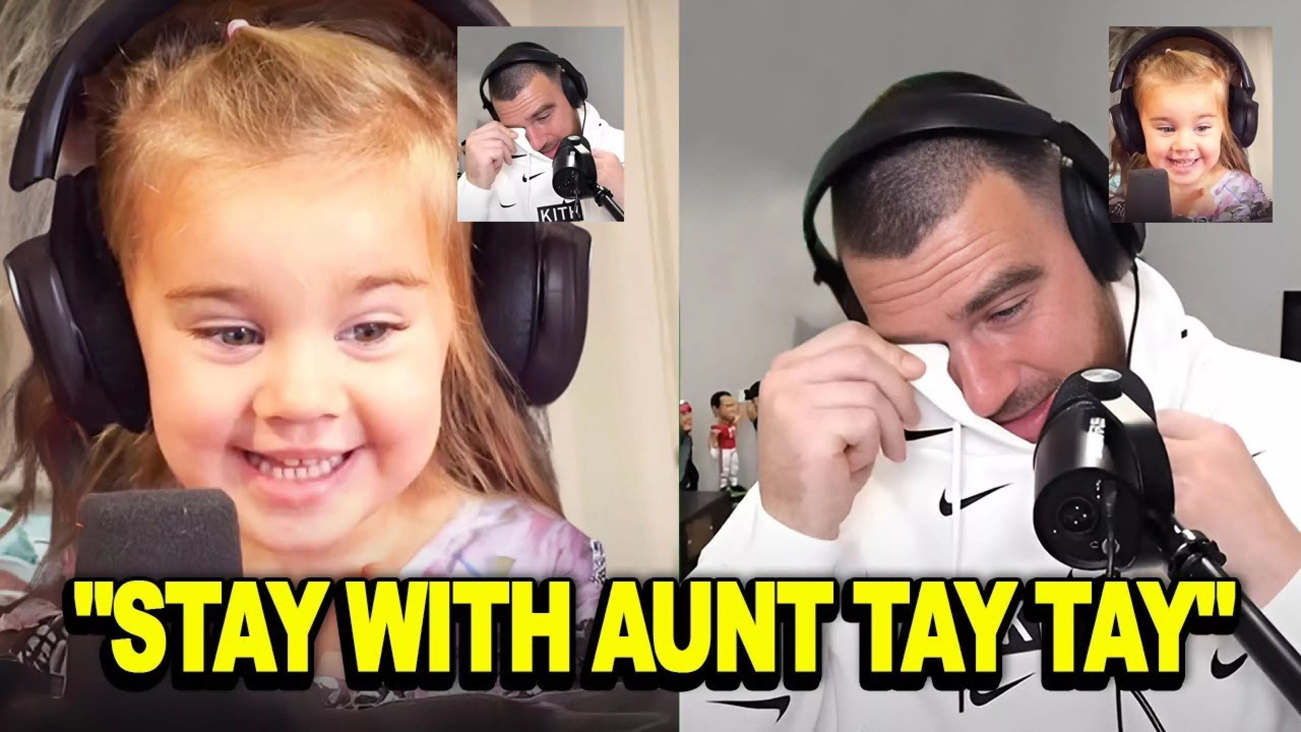 Travis Kelce BURSTS INTO Tears as Baby Niece Wyatt Wants to Stay with Taylor Swift!