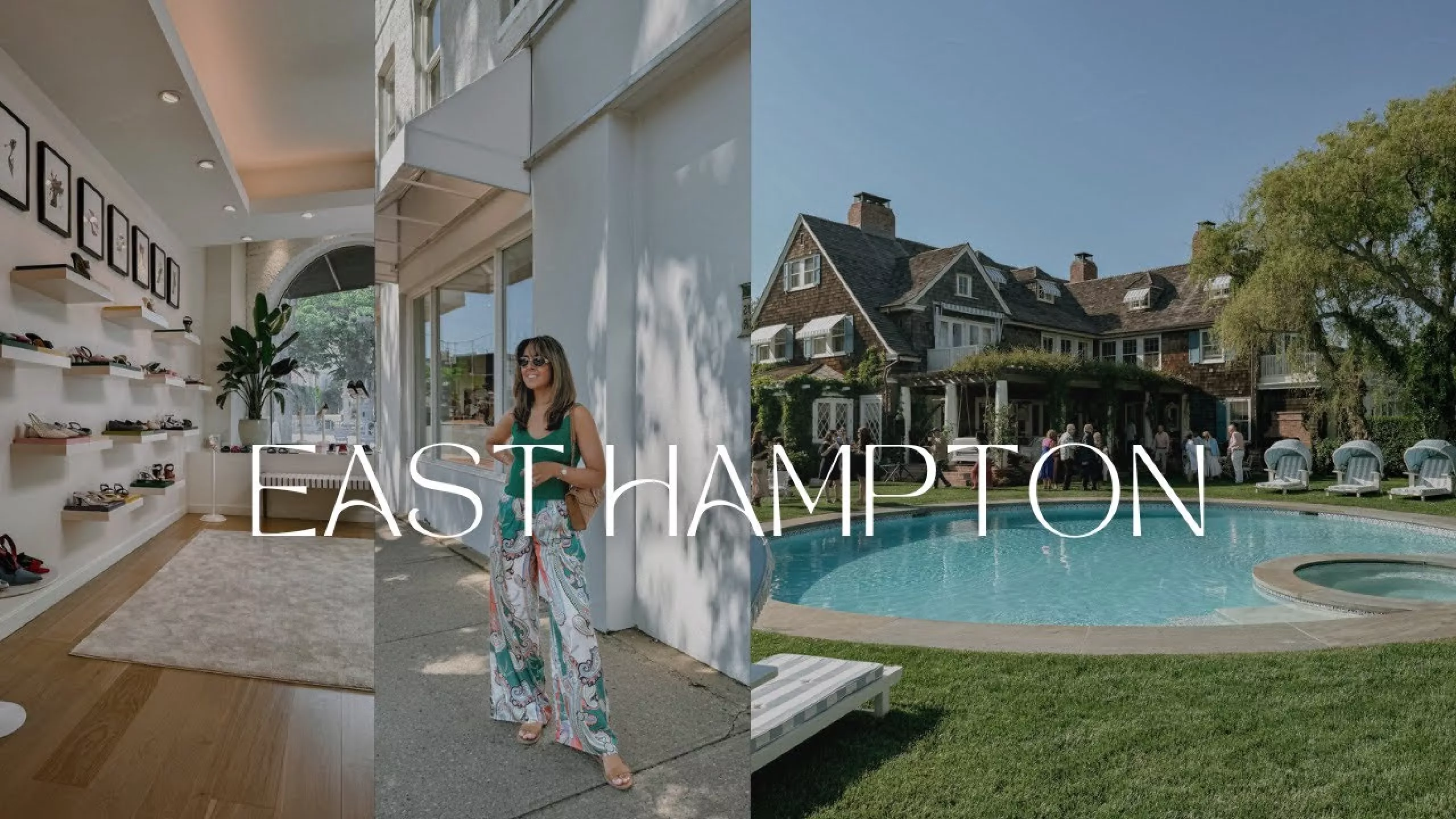 A DAY IN EAST HAMPTON: Luxury shopping & Hamptons party | Ajda NYC