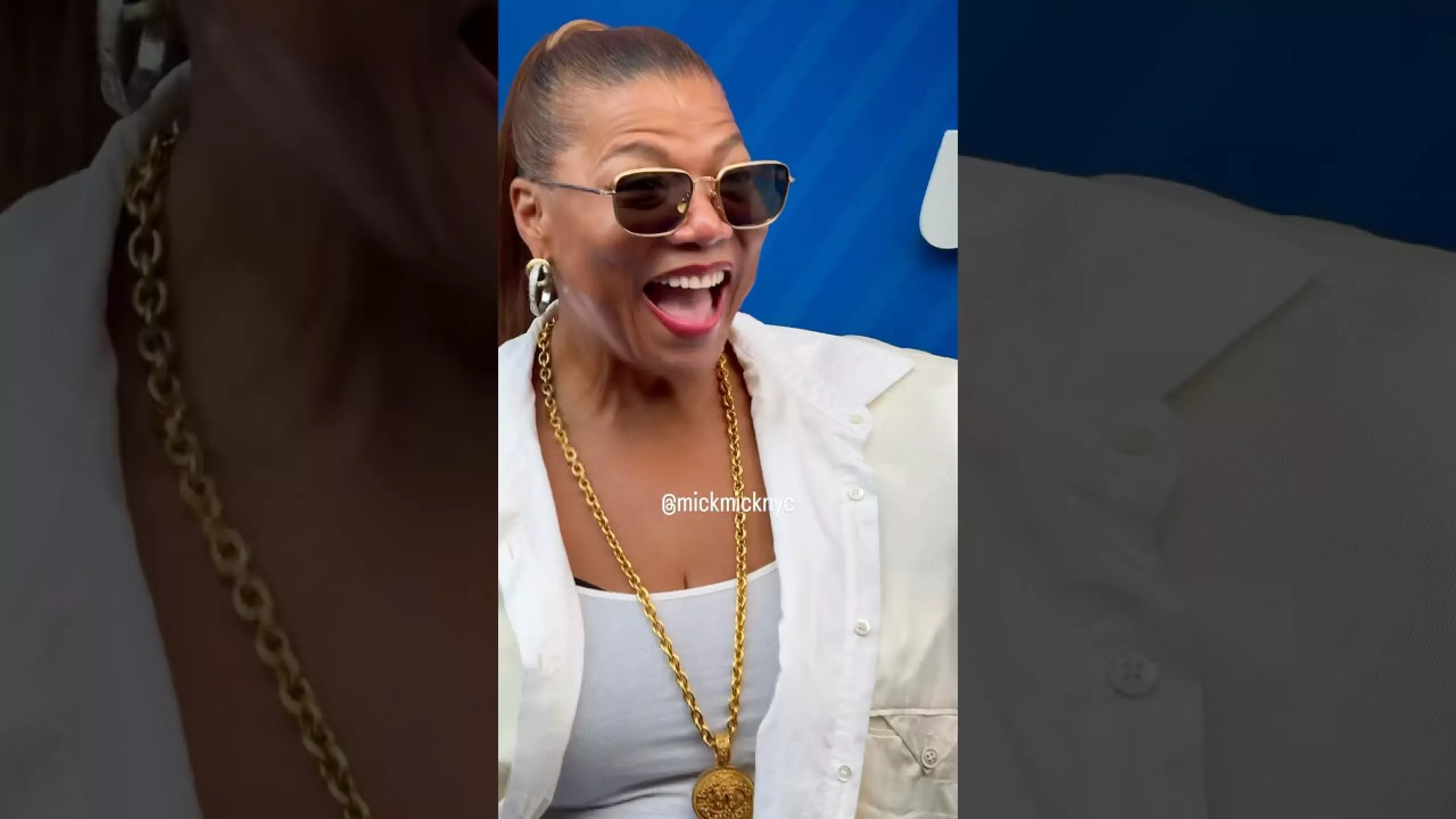 All Hail the Queen Latifah takes over the US Open blue carpet 🎾✨