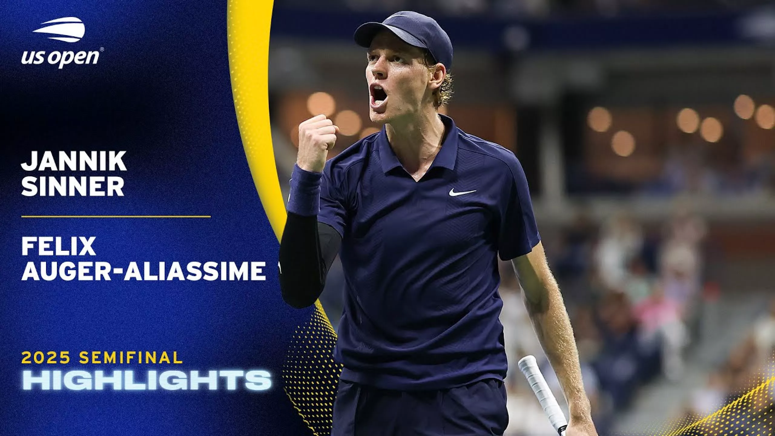 Jannik Sinner vs. Felix Auger-Aliassime Highlights | 2025 US Open ...