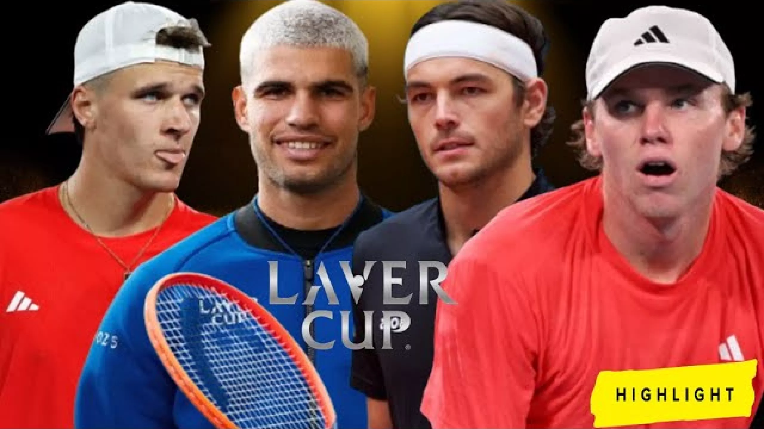 Carlos Alcaraz / Jakub Mensik vs Taylor Fritz / Alex Michelsen | Doubles | Laver Cup 2025