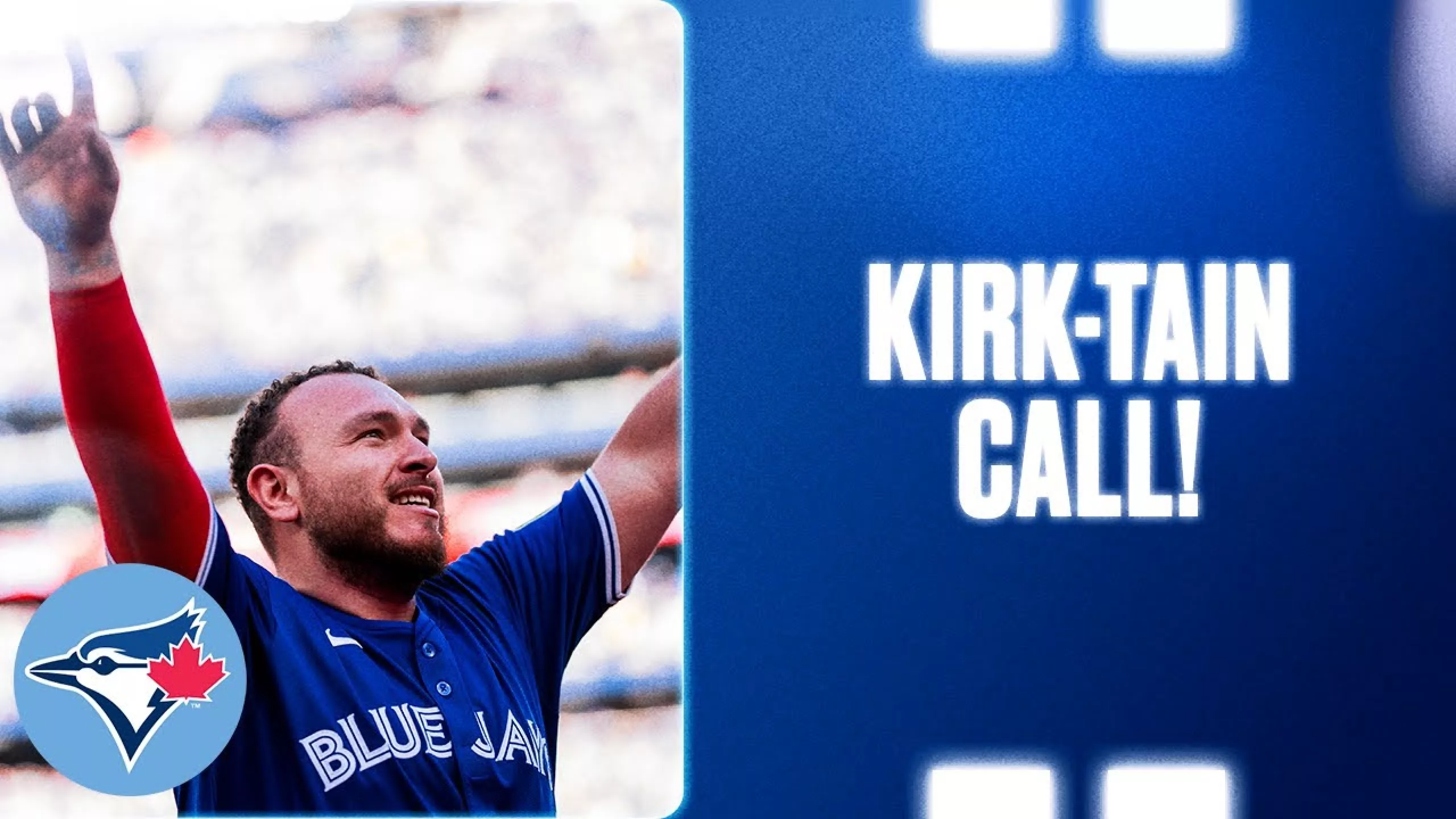 CURTAIN CALL: Alejandro Kirk salutes the crowd after second homer in must-win game!
