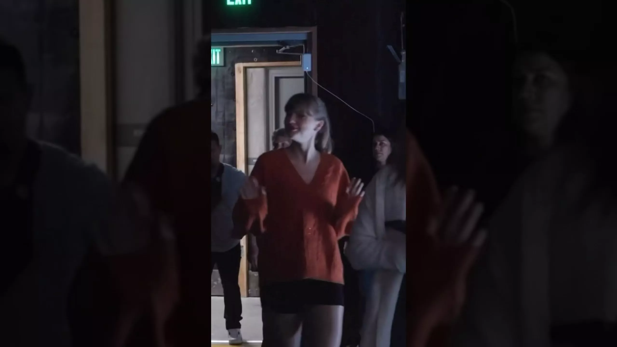 Taylor in her new cardigan with gorgeous playing in the background. More rep songs!!! #taylorswift