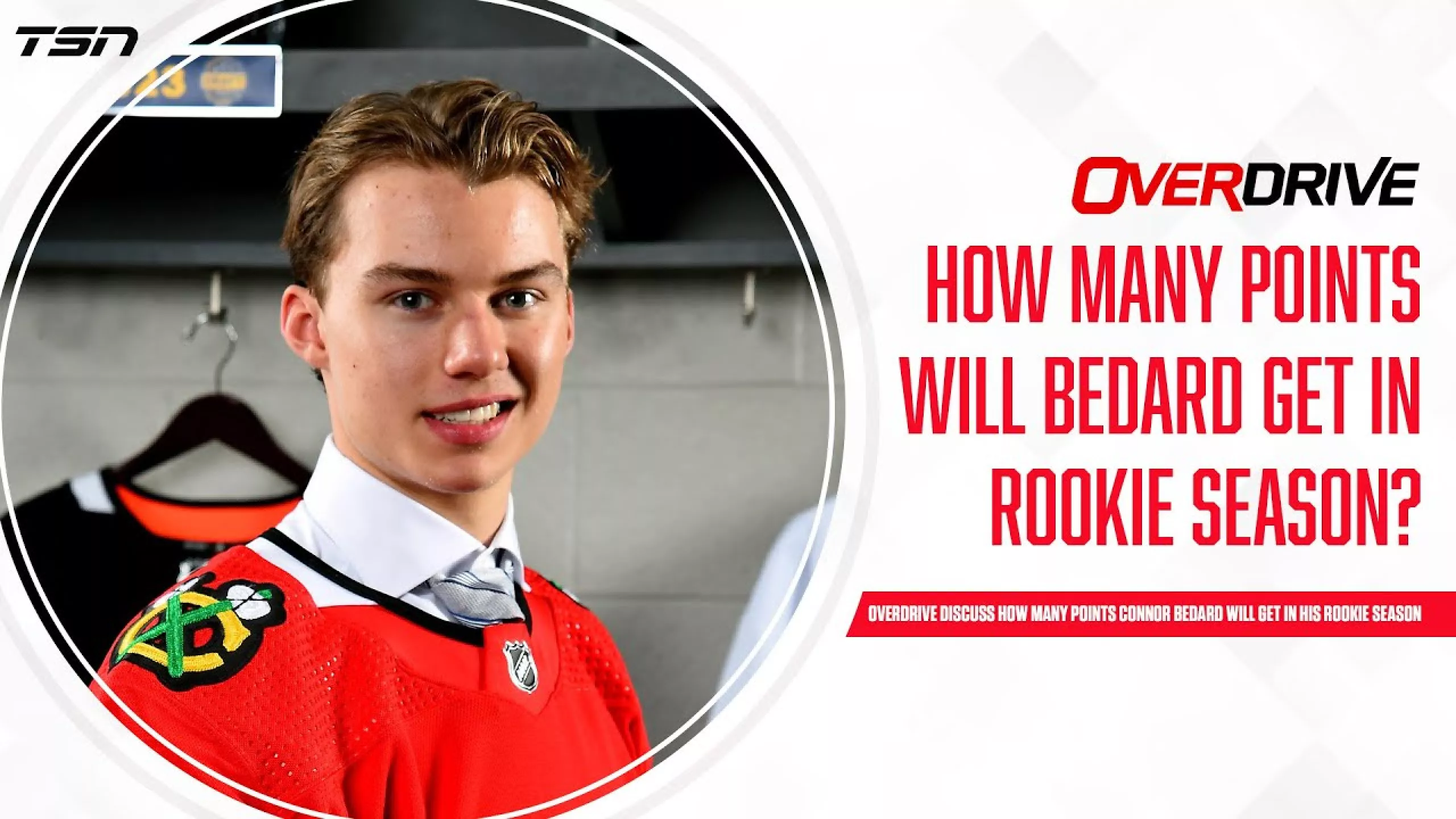 How many points will Connor Bedard get in his rookie season? | OverDrive Hour 2 | August 10th, 2023