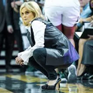 Kim Mulkey: Clothes, Outfits, Brands, Style and Looks | Spotern