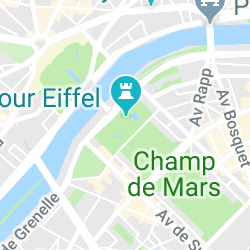 Tour Eiffel, Avenue Anatole France, Paris, France