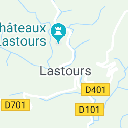 Four Castles of Lastours, Route des 4 Châteaux, Lastours, France