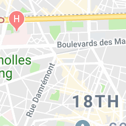 Bistrot La Renaissance, Rue Championnet, Paris, France