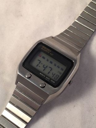 Vintage Seiko Digital LCD 0674 5009 "James Bond" LC Watch