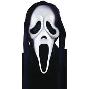 The mask phantom gaping mouth of the killer in Scream  Spotern