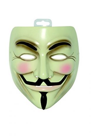 Lot #859 - V FOR VENDETTA (2005) - V's (Hugo Weaving) Guy Fawkes Mask