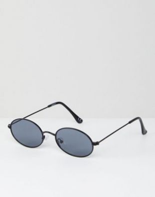 ASOS DESIGN - Petites lunettes ovales tendance style 90's at asos.com