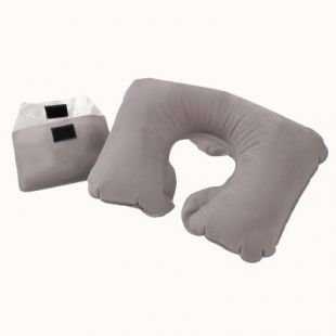 COUSSIN DE VOYAGE GONFLABLE GRIS NEWFEEL