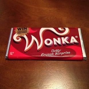 La tablette de chocolat Wonka de Charlie et la chocolaterie