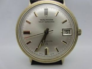 Vintage 14K Solid Gold Waltham Automatic Watch 25 Jewels Men's Self Winding  | eBay