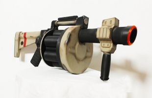 Fortnite Grenade Launcher -Fortnite Inspired Rifle Cosplay Prop Gun