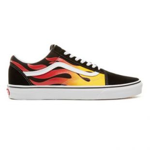 Chaussures Flame Old Skool | Noir | Vans