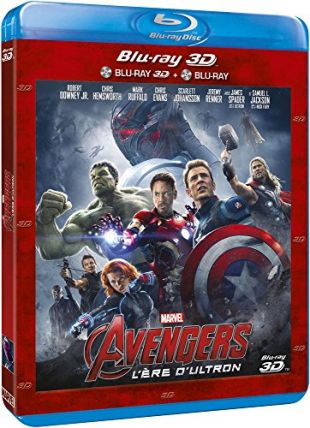 Avengers : L'ère d'Ultron [Combo 3D + Blu-Ray 2D]