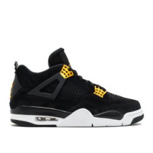 Air Jordan 4 Retro "royalty" Air Jordan 308497 032 black /metallic gold white | Flight Club