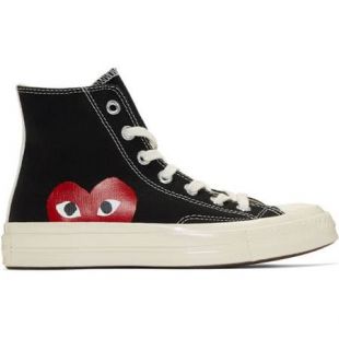 CONVERSE X COMME DES GARCONS CHUCK TAYLOR HIGH BLACK