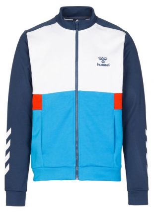 Hummel sweat col montant zippé sérigraphié Blithe Hummel