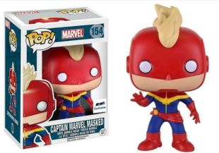 Funko Pop - MARVEL Figurine CAPTAIN MARVEL MASKED POP 10 cm FUNKO | eBay