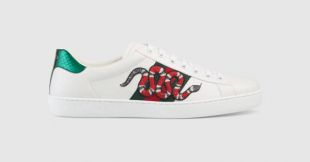 Gucci baskets outlet brodées ace