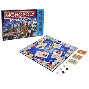 Hasbro - Hasbro - B23481010 - Jeu De Société - Monopoly Monde