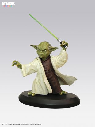 STAR WARS: YODA #3, Collection "elite" Statuette Résine 1/10 7.8 Cm