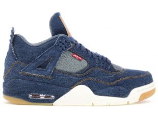 Jordan 4 Retro Levi's Denim (Tag with Levi's Logo)
