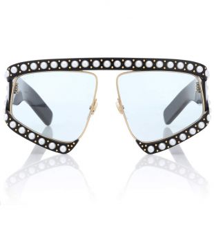 Lot De 2 Paires De Lunettes De Soleil Vintage Fun - Monture Acrylique Multicolore - Occasion Comme Neuves