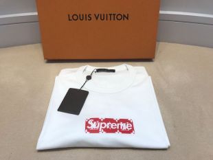 Original Supreme X Louis Vuitton Bogo Box Logo T-shirt! Size 4L