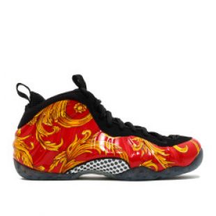 Air Foamposite 1 Supreme Sp "supreme" Nike 652792 600 sport red/black metallic gold | Flight Club