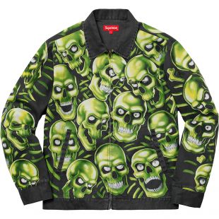 Supreme Skull Pile Work Jacket Multi