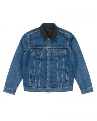 Air Jordan x Levis Reversible Trucker Jacket Indigo