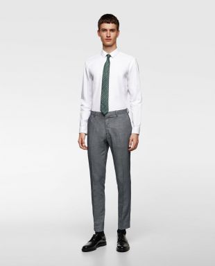 PANTS WITH TEXTURED WEAVE   Tailored PANTS MAN SALE | ZARA United States
