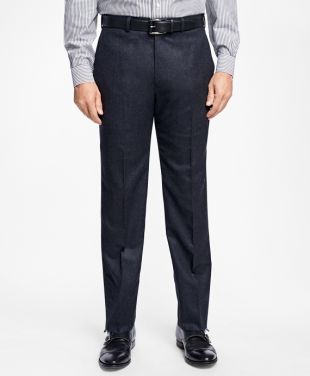 Madison Fit Stretch Flannel Trousers   Brooks Brothers