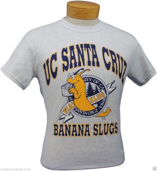AUTHENTIC UCSC Banana Slug T-Shirt Pulp Fiction Travolta