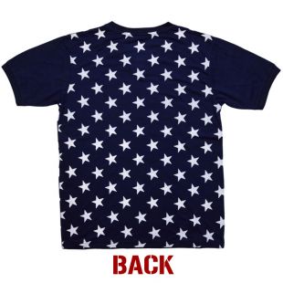Screen Accurate white STAR navy T shirt, Tyler Durden, Brad Pitt, Fight Club  | eBay