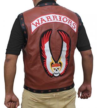 Decrum - Decrum The Warriors Movie Brown Leather Vest XS