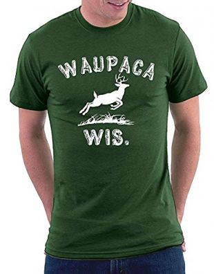 green Waupaca WIS T-Shirt