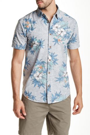 GLOBE Hibiscus Premium Fit Shirt
