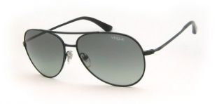 Vogue 3846 352/11 Black 3846s Aviator Sunglasses Lens Category 2