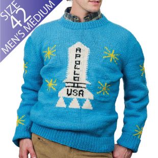 The Shining Movie Apollo Sweater (Handmade New) Replica Movie Sweater- In Stock Size 42 914.42