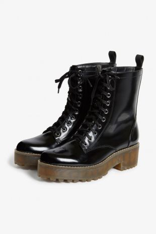 Chunky combat boots   Black magic   Shoes   Monki