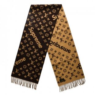Supreme x Louis Vuitton - Louis Vuitton × Supreme scarf