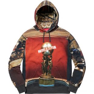 Supreme Scarface the World is Yours Hooded Sweatshirt Multicolor