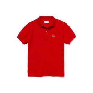 Polo Lacoste en petit piqué uni